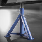 Cartrend - Assteunen - Draagvermogen: 2.000 kg - Kleur: Blauw