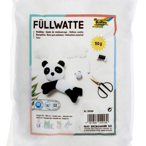 Modelleervlok/opvulvlok, wit, 50 g