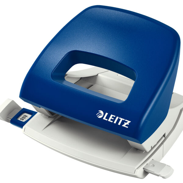 LEITZ perforator Nexxt 5038, ponscapaciteit: 16 vel, blauw