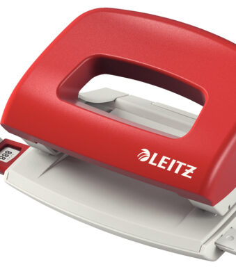 LEITZ perforator Nexxt 5058, ponscapaciteit: 10 vel, rood
