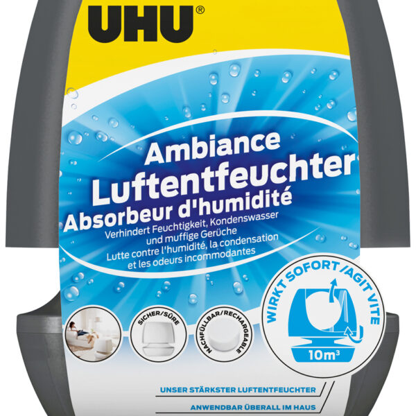UHU Luchtontvochtiger Ambiance, 100 g, antraciet