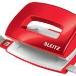 LEITZ mini perforator NeXXt WOW 5060, rood, in doosje