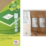 Herbruikbare multifunctionele etiketten, wit, 99,1 x 38,1 mm