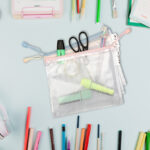 djois mapje met ritssluiting ZIPPER Pastel, DIN A5, PVC, kleuren assorti