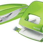 LEITZ nietmachine- en perforator-set Nexxt WOW, groen-metallic