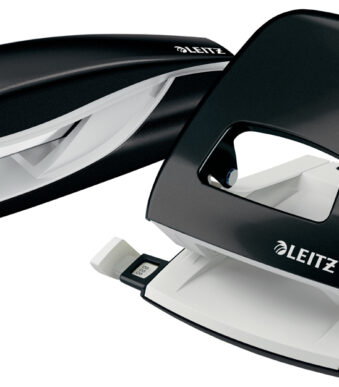 LEITZ nietmachine en perforator set Nexxt WOW, zwart-metallic