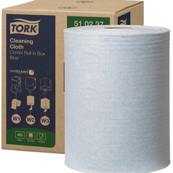 Tork veelzijdige reinigingsrol, 1-laags, blauw, 152 m
