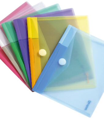 Document-etui DIN A5, gesorteerd kunststof