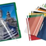 Herentas 'Kwaliteit', formaat A4, kunststof folie, bruin