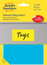 AVERY Zweckform universele etiketten, 98 x 51 mm, gekleurd, 30 vel, handschrift, permanent