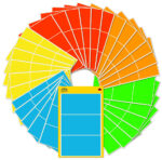 AVERY Zweckform universele etiketten, 98 x 51 mm, gekleurd, 30 vel, handschrift, permanent