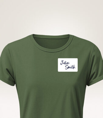 AVERY Zweckform naametiketten, 80 x 54 mm, verwijderbaar, wit, 10 vel, handschrift