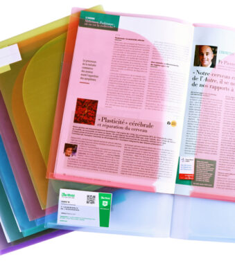 Presentatiemap tweezijdig voor A4/A3