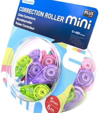 PLUS JAPAN correctieroller Mini Pastel Candy Jar, 5 mm x 6 m