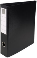 EXACOMPTA ringband Eco-Carto, A4, 4 rings-trekmechaniek, zwart, rug 70 mm