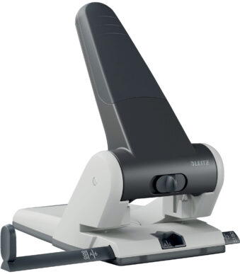 LEITZ registratieperforator 5180, ponscapaciteit: 65 vel, zwart