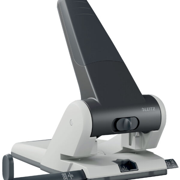 LEITZ registratieperforator 5180, ponscapaciteit: 65 vel, zwart
