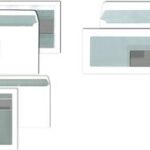 Postkantore vitrinedisplayenvelop, formaat C6/5