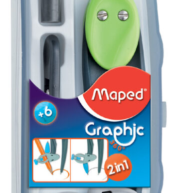 Maped passerdoos Graphic 360 graden, met adapterring