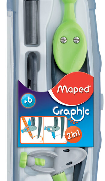 Maped passerdoos Graphic 360 graden, met adapterring