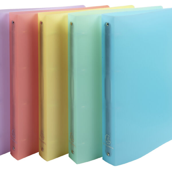 EXACOMPTA ringboek Chromaline, 4-rings mechaniek, kleuren assorti