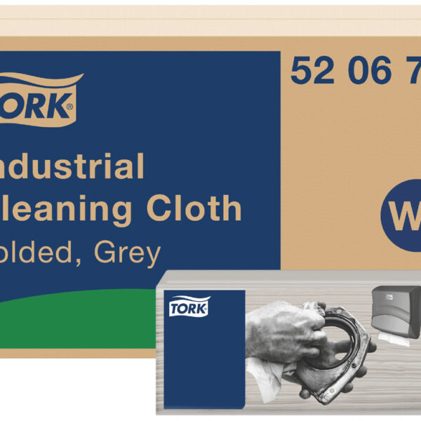 TORK industriële reinigingsdoeken, 415 x 355 mm, grijs