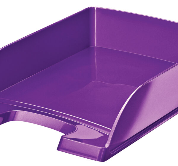 LEITZ brievenbakje Plus WOW, A4, polystyrol, violet