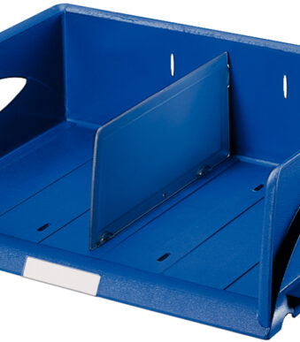 LEITZ opbergmand Sorty, DIN A4/C4 liggend, blauw