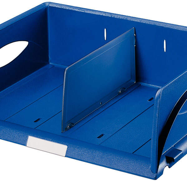 LEITZ opbergmand Sorty, DIN A4/C4 liggend, blauw