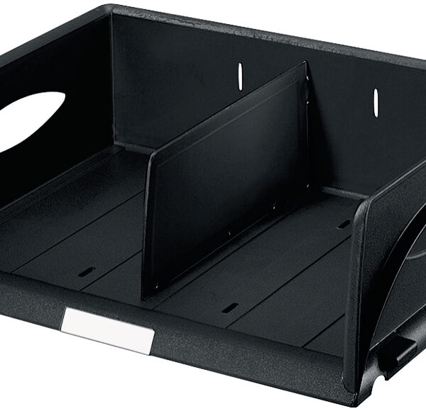LEITZ opbergmand Sorty, DIN A4/C4 liggend, zwart