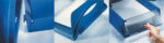 LEITZ opbergmand Sorty, DIN A4/C4, blauw