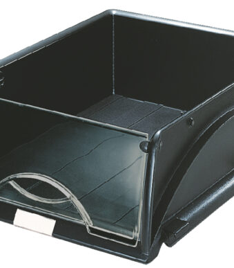 LEITZ opbergmand Sorty, DIN A4/C4, zwart