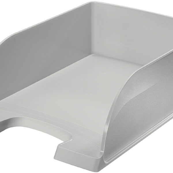 LEITZ brievenbakje, Plus Jumbo, DIN A4, polystyrol, grijs