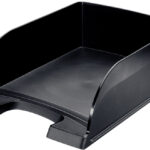 LEITZ brievenbakje, Plus Jumbo, DIN A4, polystyrol, zwart