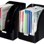 LEITZ tijdschriftencassette Plus Jumbo, DIN A4, Polystyrol, zwart