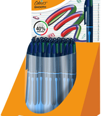 BIC balpen 4 kleuren - Display 30 stuks