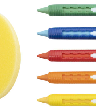 EBERHARD FABER badkrijt Mini Kids, 5 stuks op blisterkaart