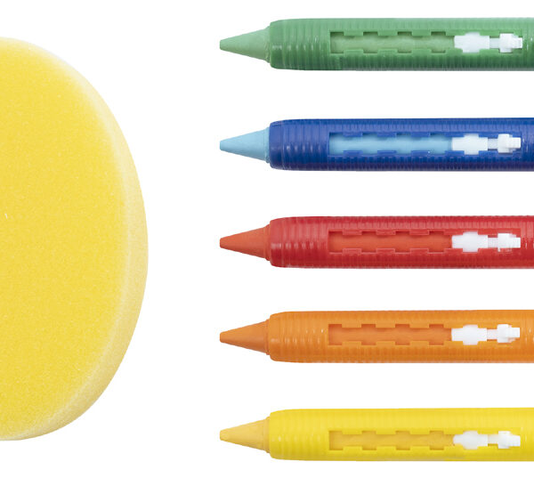 EBERHARD FABER badkrijt Mini Kids, 5 stuks op blisterkaart