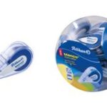 Pelikan corrigeerroller wit Mini, in snoepjesverpakking.