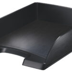 LEITZ brievenbakje Style, A4, polystyrol, satijn-zwart