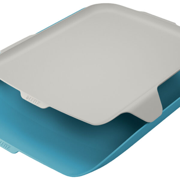 LEITZ brievenbakje Cosy incl. Organizer, DIN A4, blauw
