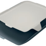 LEITZ brievenbakje Cosy incl. Organizer, DIN A4, grijs
