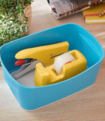 LEITZ geriefbak My Box Cosy, DIN A5, blauw/lichtgrijs