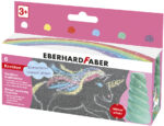 EBERHARD FABER stoepkrijt in eenhoornvorm, 6 stuks in doosje