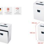 HSM papiervernietiger PURE 320, snippergrootte: 3,9 x 30 mm