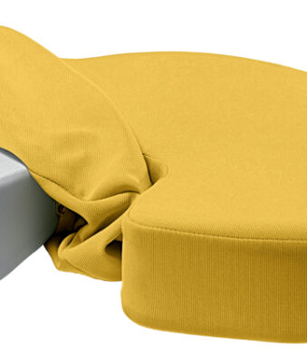 LEITZ zitkussen Ergo Cosy, geel