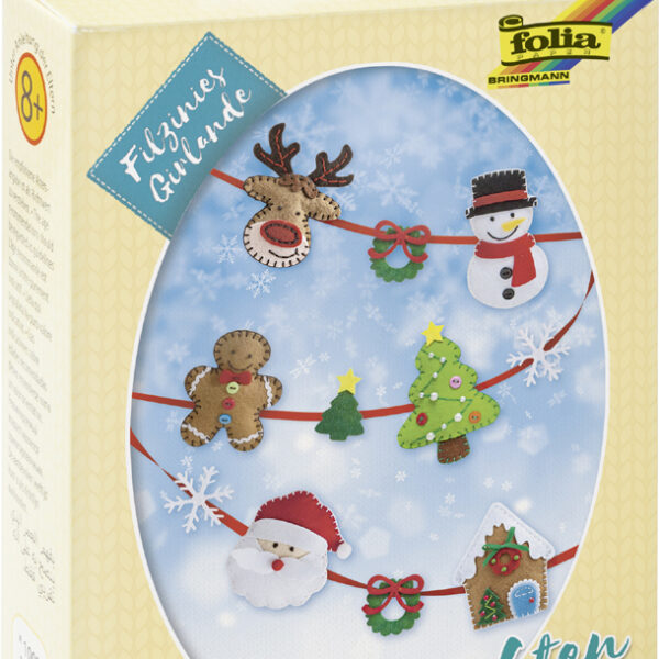 Viltnaaiset 'Viltelingen' kerstslinger