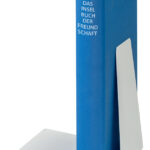 LEITZ boekensteun, (B)125 x (D)145 x (H)140 mm, wit