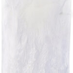 Zachte veren, 10 g, wit