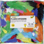 Gekleurde pluisjes, 100 g